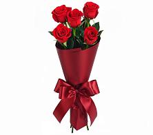 Букет 5 Красных роз Эдлесс Лав в Заречном Пензенской области