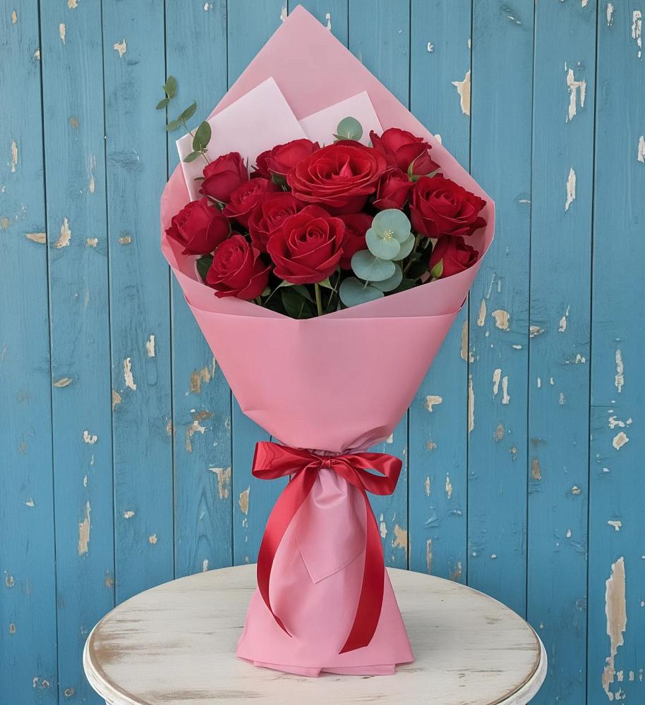 Букет цветов из: Розы в Заречном Пензенской области