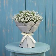 Букет цветов из:  Гипсофила в Заречном Пензенской области