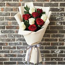 Букет цветов из:  Розы в Заречном Пензенской области