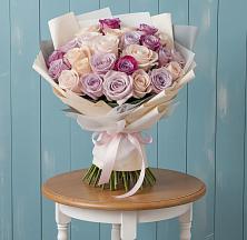 Букет цветов из:  Розы в Заречном Пензенской области