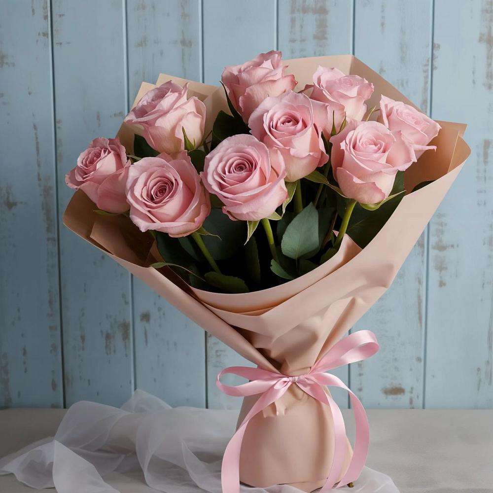 Букет цветов из: Розы в Заречном Пензенской области