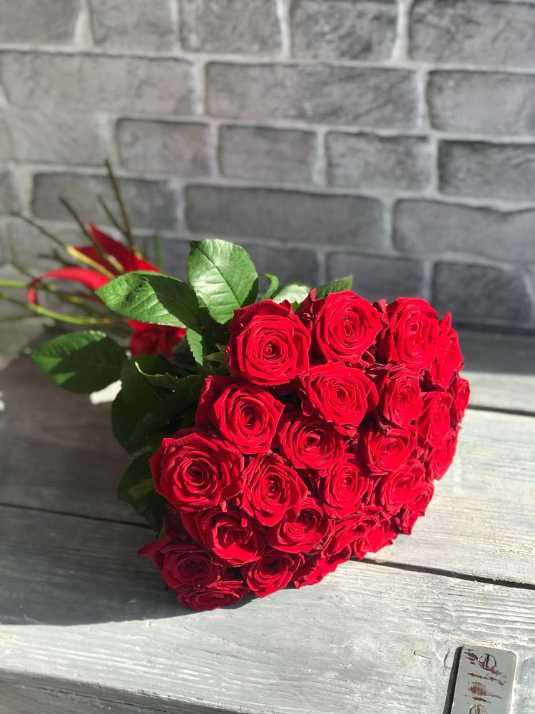 Букет Красные розы Фридом в Заречном Пензенской области