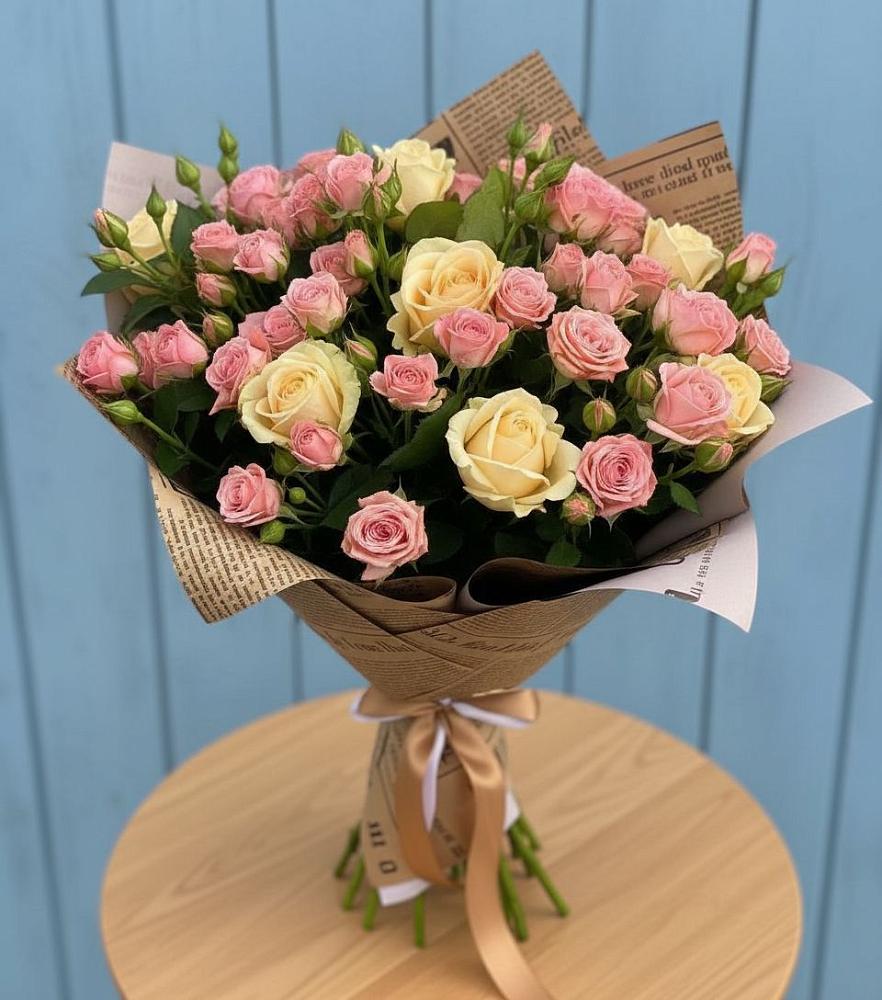 Букет цветов из: Розы в Заречном Пензенской области