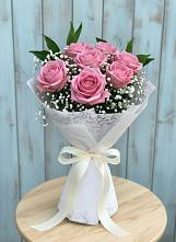 Букет цветов из:  Розы в Заречном Пензенской области