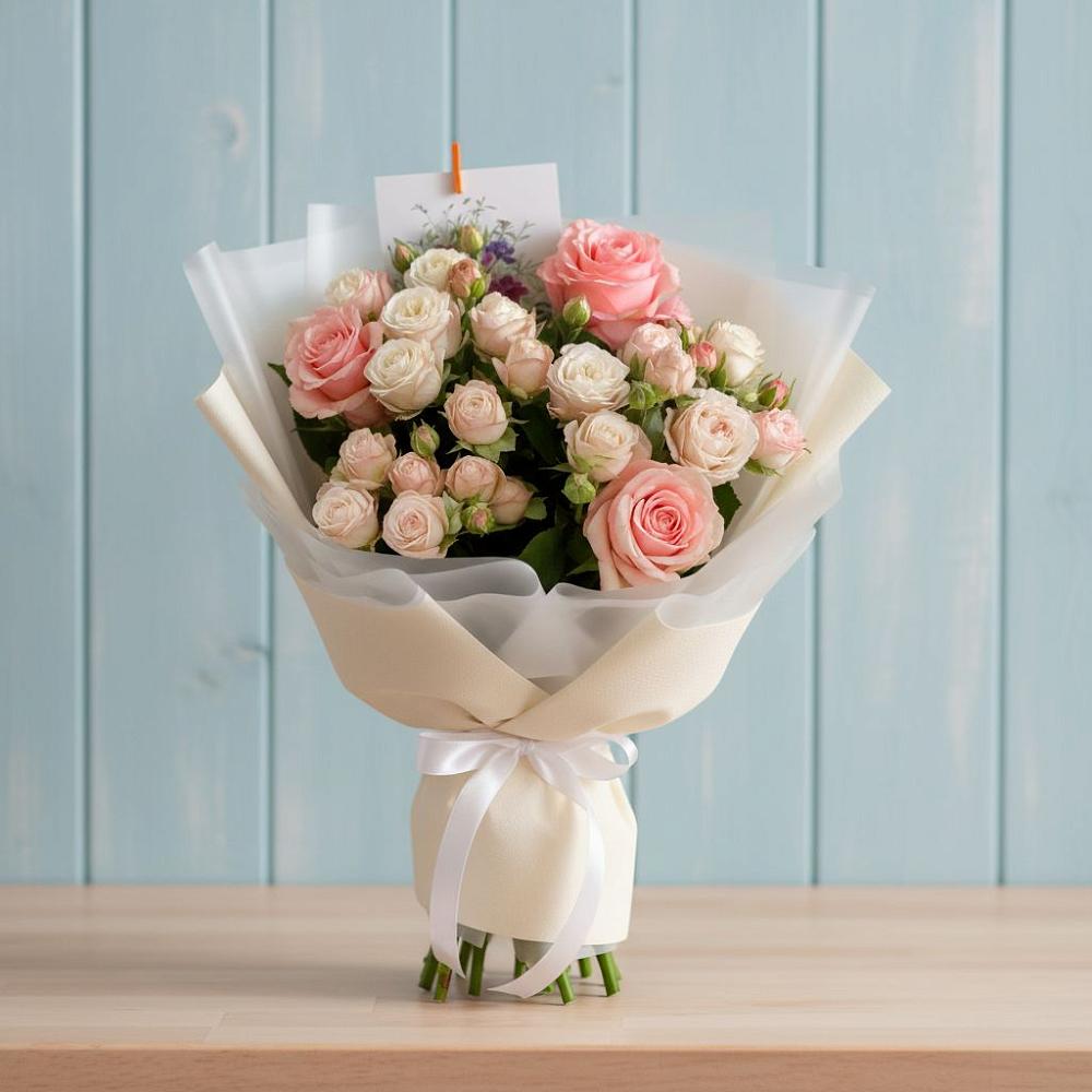 Букет цветов из: Розы в Заречном Пензенской области