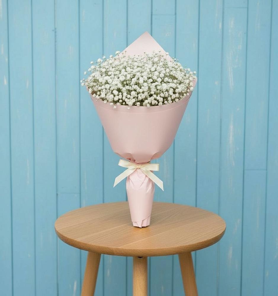 Букет цветов из: Гипсофила в Заречном Пензенской области