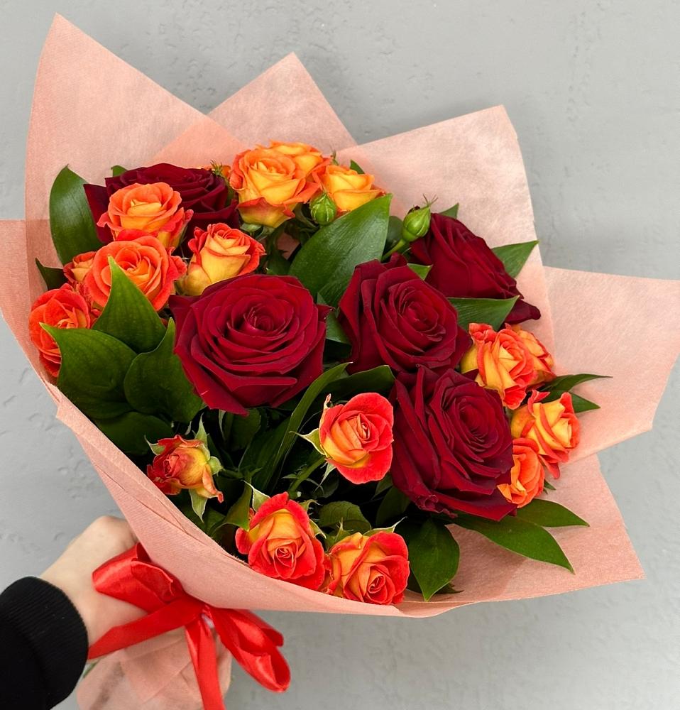 Букет Любовь и восторг в Заречном Пензенской области