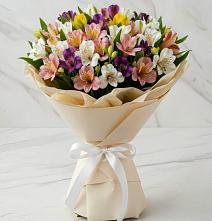 Букет цветов из:  Альстромерии #REPLACE_PRED# Заречном Пензенской области