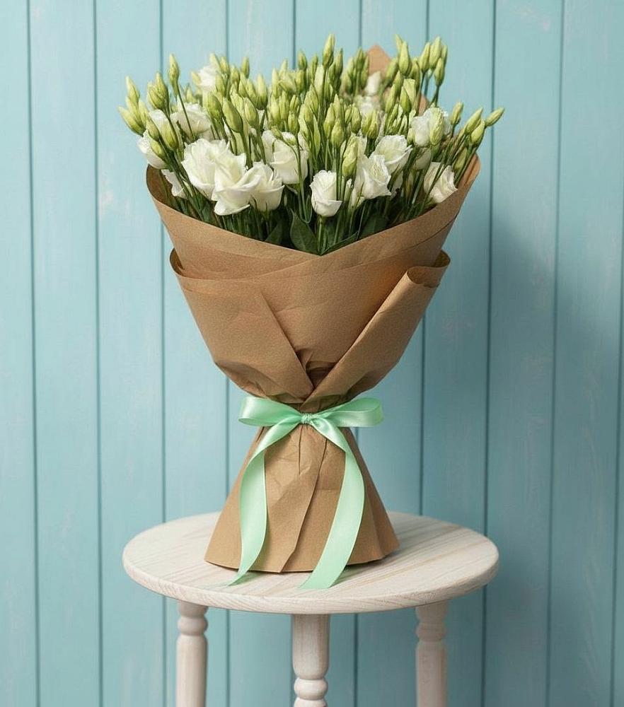 Букет цветов из: Лизиантусы в Заречном Пензенской области