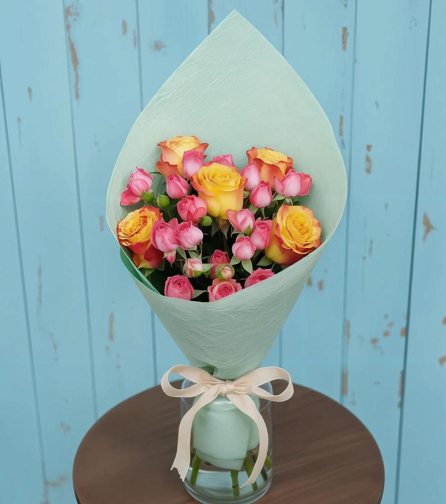 Букет цветов из: Розы в Заречном Пензенской области