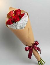 Букет цветов из:  Розы в Заречном Пензенской области