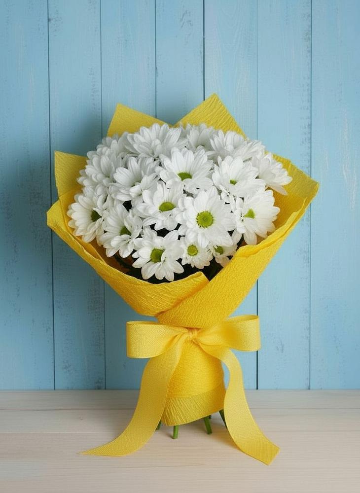 Букет цветов из: Хризантемы в Заречном Пензенской области