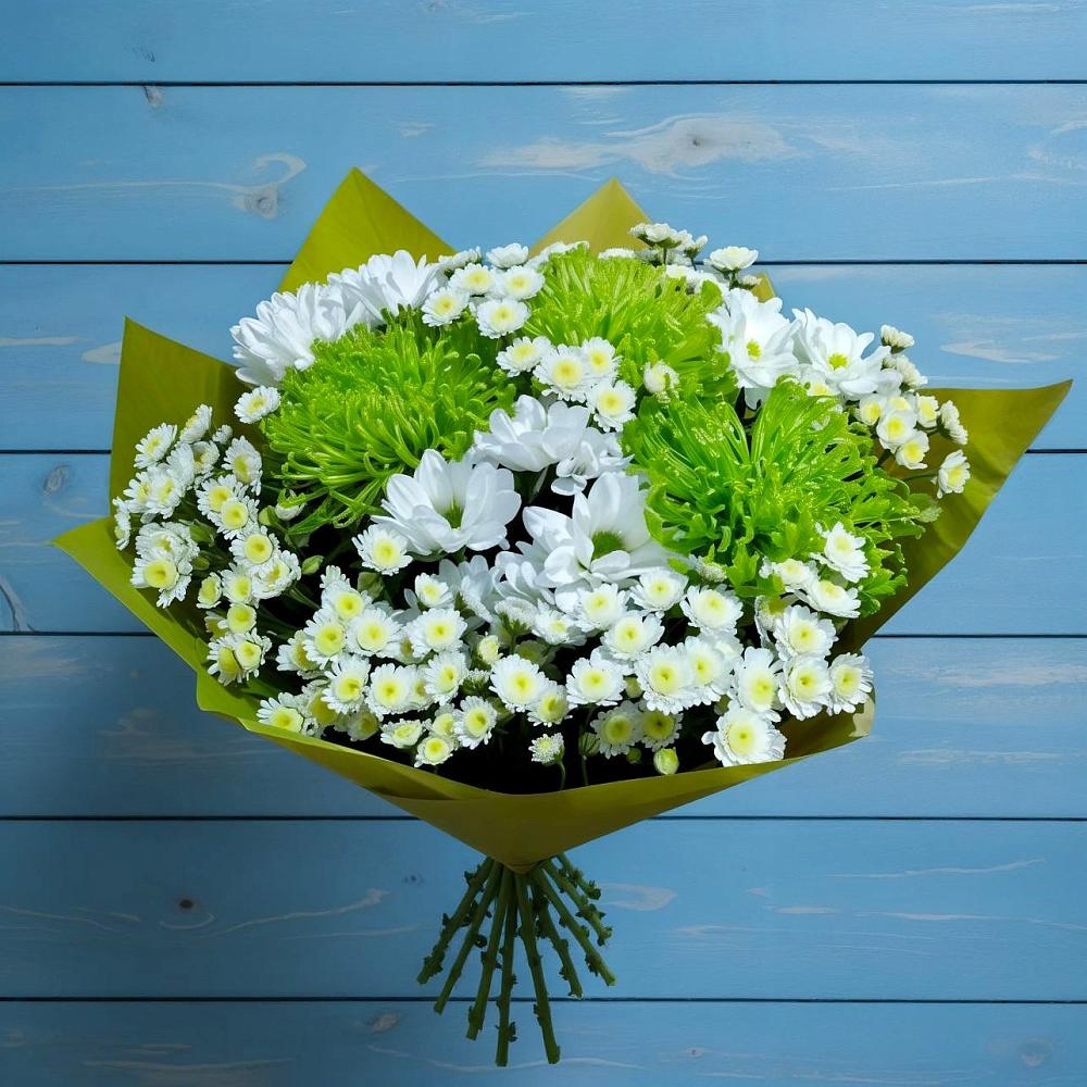 Букет цветов из: Хризантемы в Заречном Пензенской области