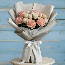 Букет цветов из:  Розы в Заречном Пензенской области