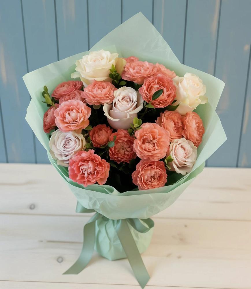 Букет цветов из: Розы в Заречном Пензенской области