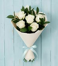 Букет цветов из:  Розы в Заречном Пензенской области