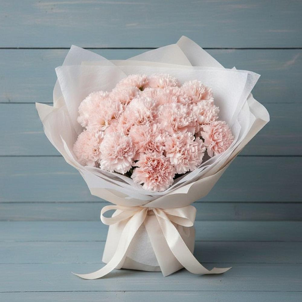 Букет цветов из: Гвоздики в Заречном Пензенской области