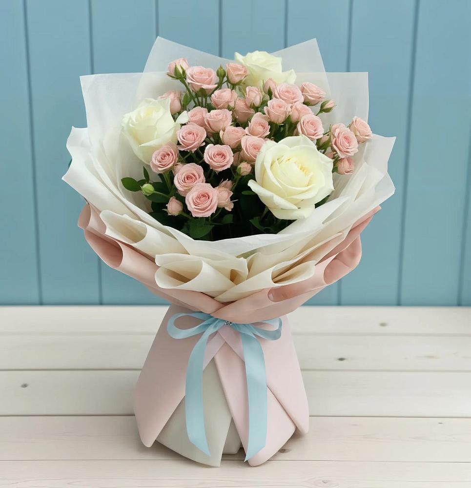 Букет цветов из: Розы в Заречном Пензенской области