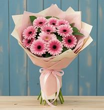 Букет цветов из:  Герберы в Заречном Пензенской области